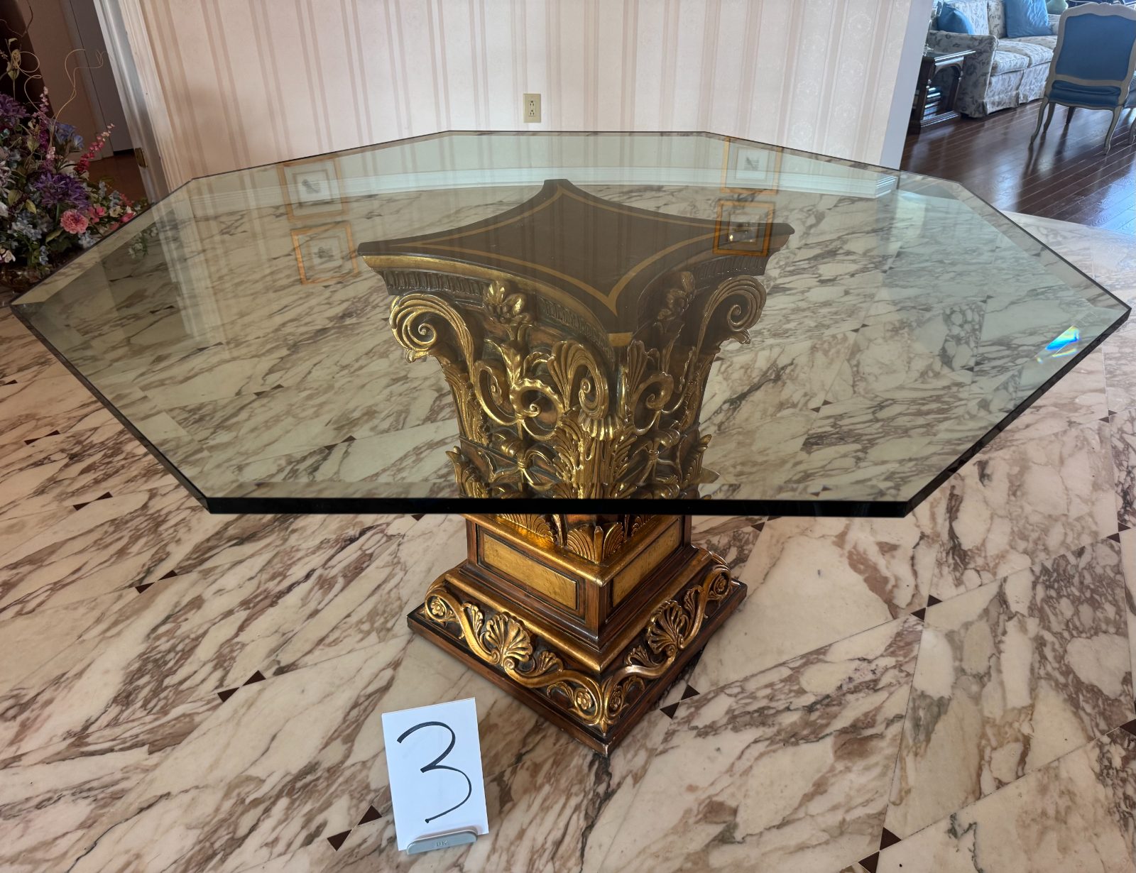 Giltwood Goldleaf Enterance Table thumbnail 2