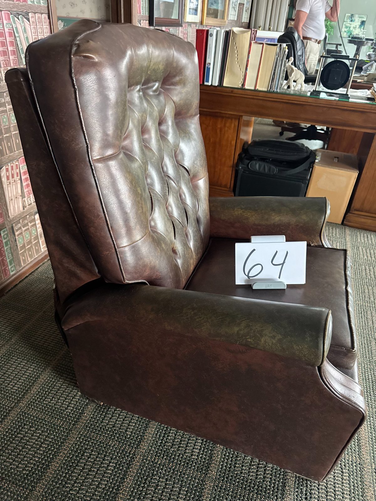 Leather Recliner thumbnail 2